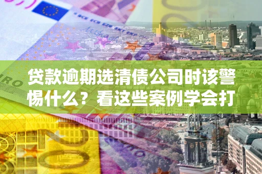 济南贷款逾期选清债公司时该警惕什么？看这些案例学会打翻身仗