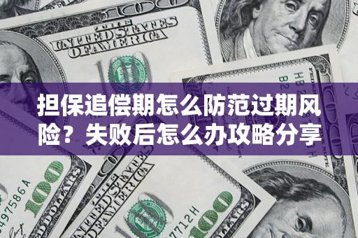 济南担保追偿期怎么防范过期风险？失败后怎么办攻略分享