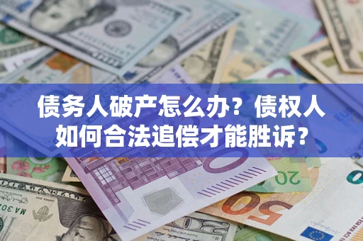 济南债务人破产怎么办？债权人如何合法追偿才能胜诉？