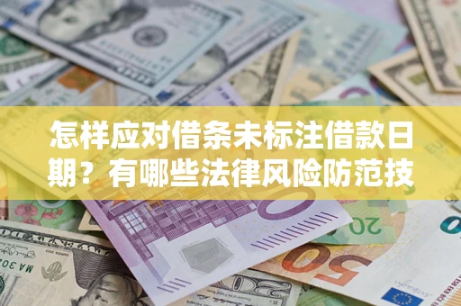 济南怎样应对借条未标注借款日期？有哪些法律风险防范技巧？