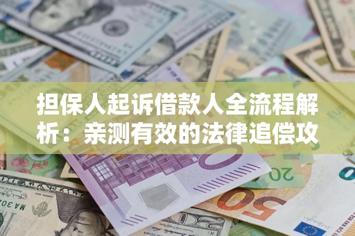 济南担保人起诉借款人全流程解析：亲测有效的法律追偿攻略