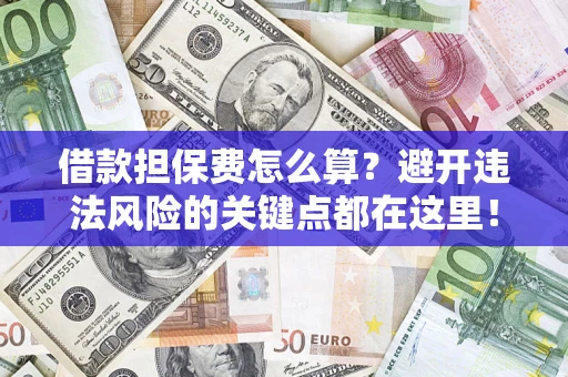 济南借款担保费怎么算？避开违法风险的关键点都在这里！