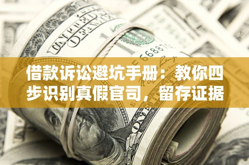 济南借款诉讼避坑手册：教你四步识别真假官司，留存证据不踩雷