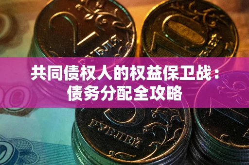 济南共同债权人的权益保卫战：债务分配全攻略