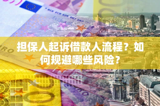 济南担保人起诉借款人流程？如何规避哪些风险？