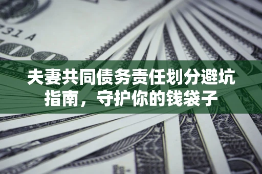 济南夫妻共同债务责任划分避坑指南，守护你的钱袋子